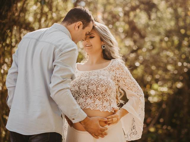 Gestante de Priscila e Eric