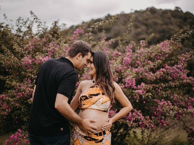 Gestante de À espera da Lara