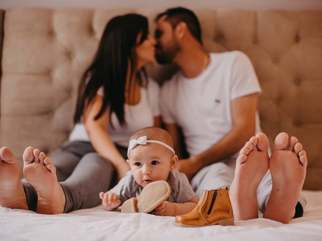 Infantil de Alice e família