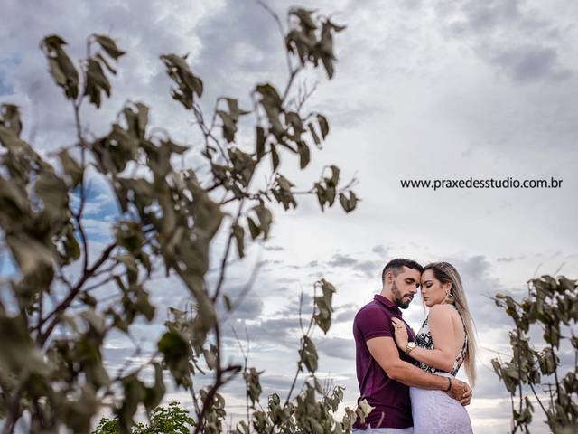 Ensaio casal de Cynthia e Demetrius