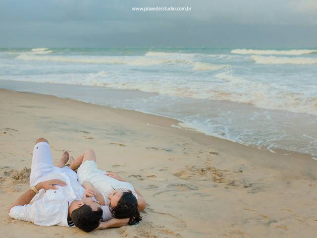 Ensaio casal de Celia e Silvio