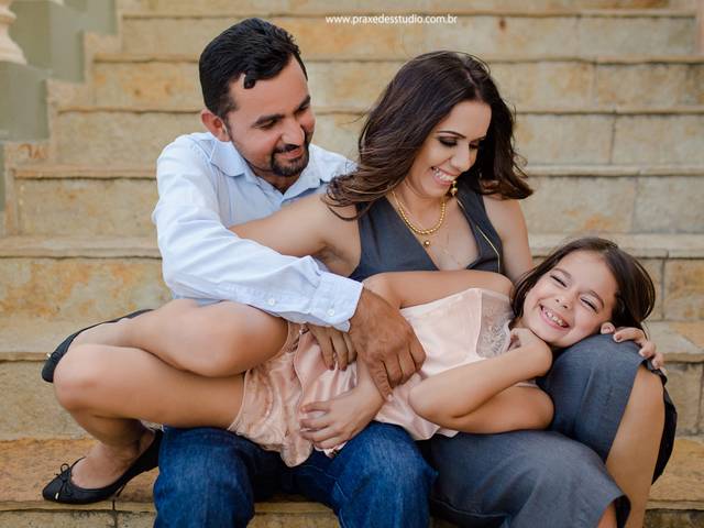 Família de Milza, Cícero e Camilly