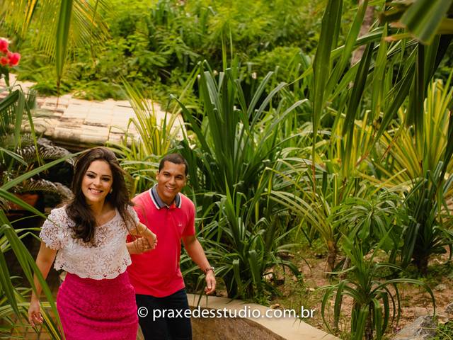 Ensaio casal de Beatriz e Jário