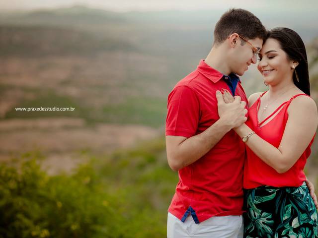 Ensaio casal de Fabiolange e Caio