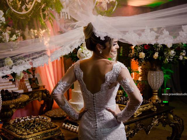 Casamento de Demetrius e Cynthia