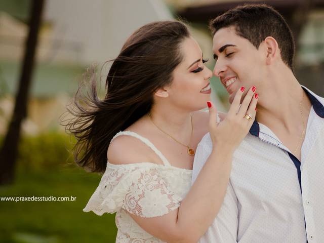 Ensaio casal de Wanderson e Kaline