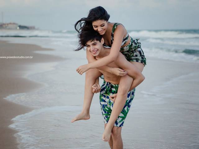 Família de Ensaio 15 anos Luanny e Luan