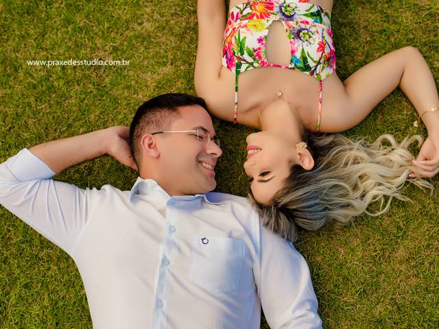 Ensaio casal de  Kaline e Raffael