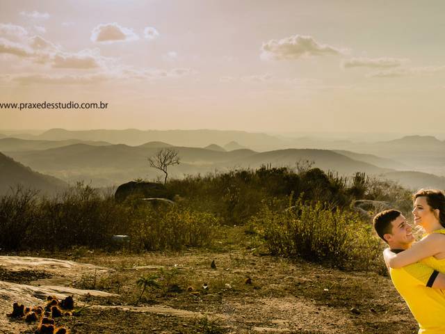 Ensaio casal de Dandara e Rogério