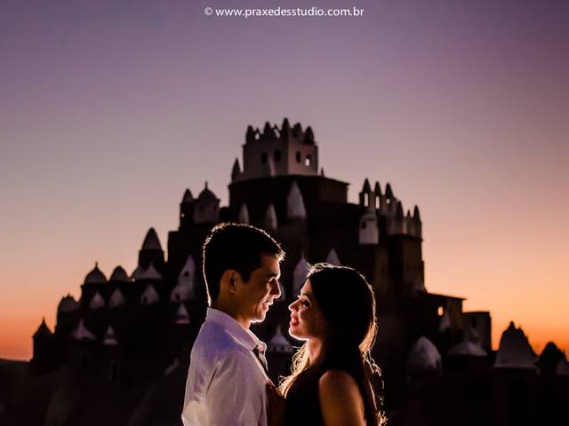 Ensaio casal de Daniel e Aldaci