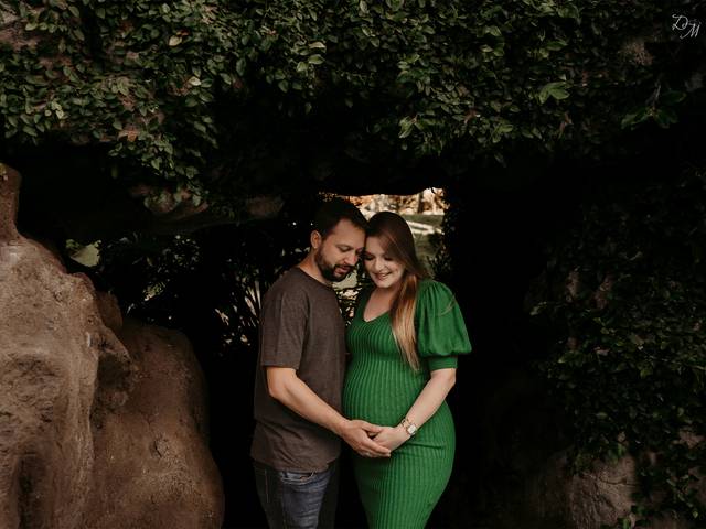 Gestantes de Jéssica a espera da Aurora