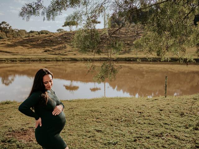 Gestantes de Gabriela a espera do Augusto