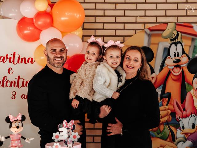 Evento Infantil de Martina e Valentina - 3 anos