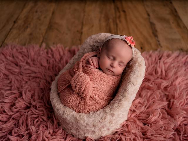 Newborn de Júlia Beatriz - 22 dias