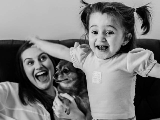 Ensaio de Família de Família é onde há amor