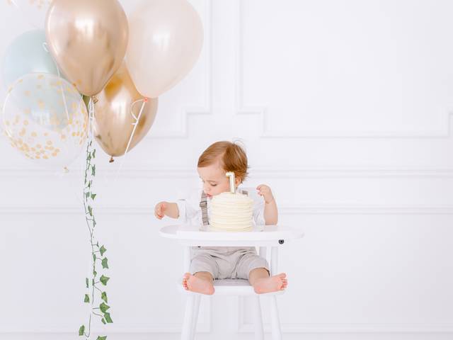 Cake Smash de Enrico 1 ano