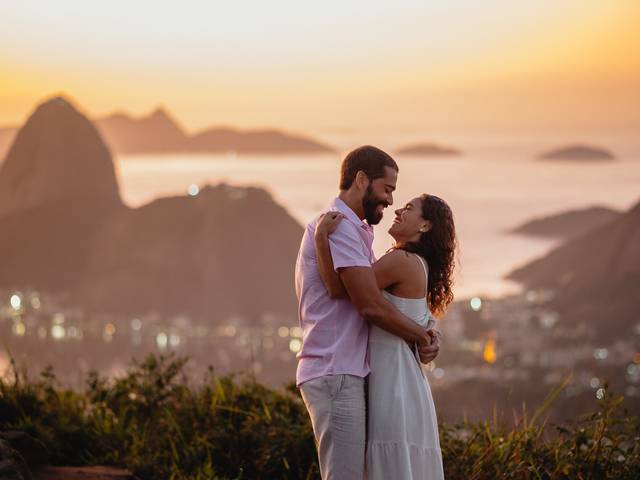 Ensaios de Luciana e Felipe