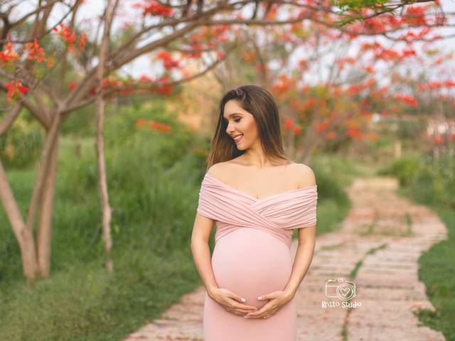 Gestante de A espera de Luiza