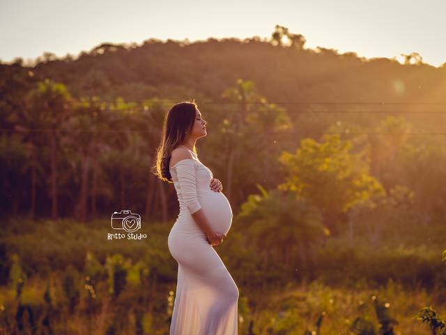 Gestante de A espera de Bento e João