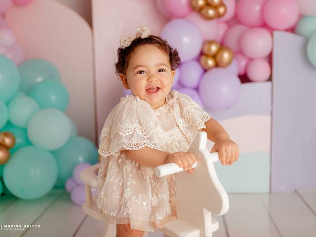 Acompanhamento de 1 ano da Isabela