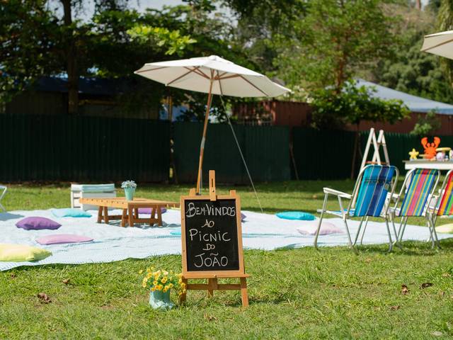 Aniversário de Pic-nic - João Cândido 2 anos