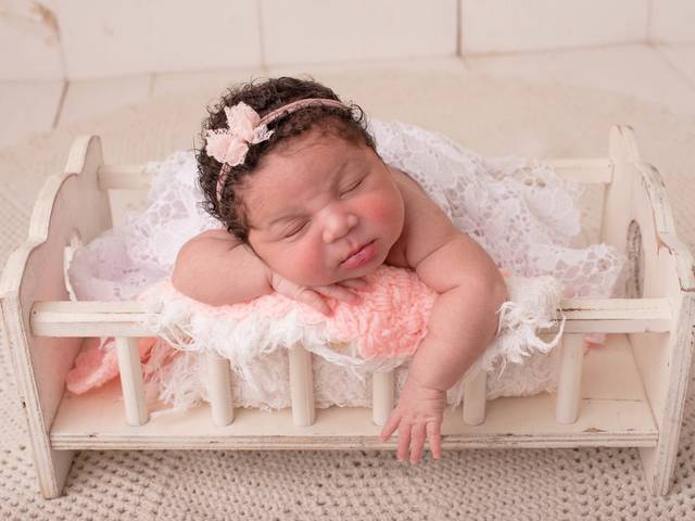 Newborn de Ensaio Newborn da Antonela