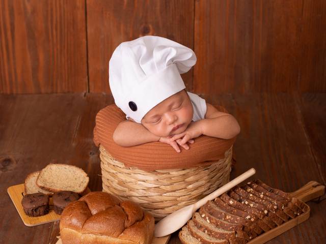 Newborn de Sessão de fotos newbonr do Zian