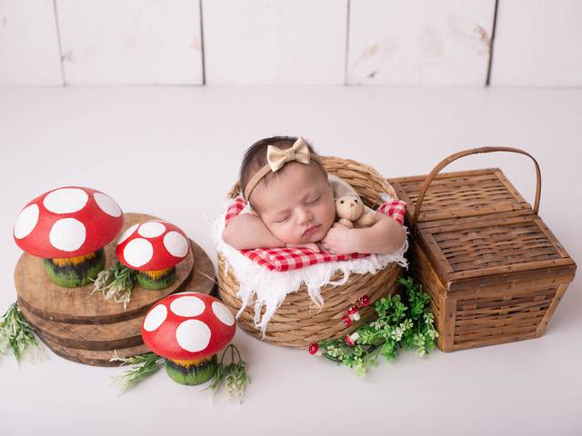 Newborn de Sessão newborn da Briana