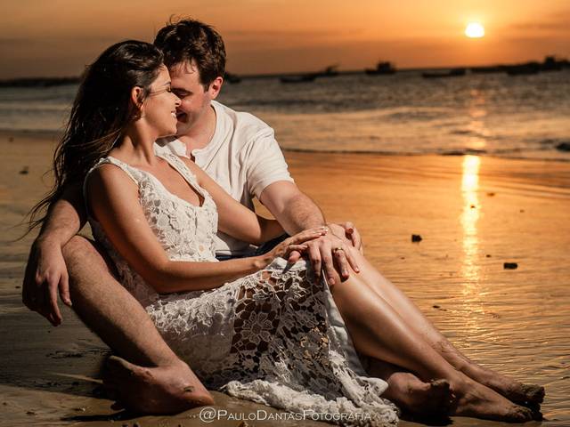 Ensaios de E-Session Cris e Dênis 