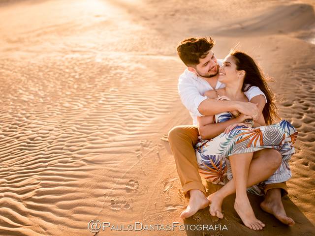 Ensaios de Taiany e Pedro