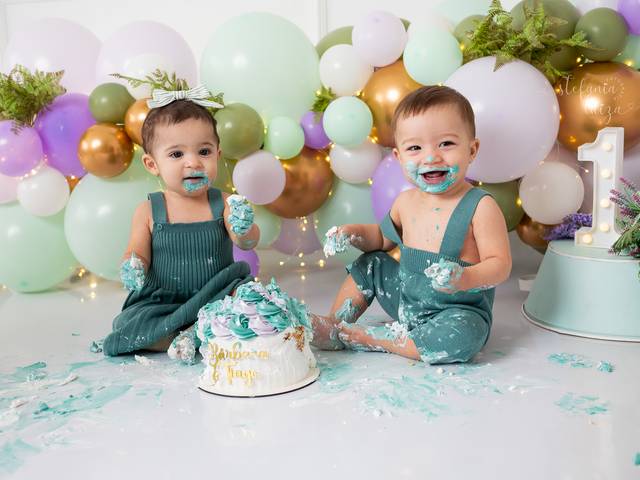 Smash the cake de Bárbara e Tiago