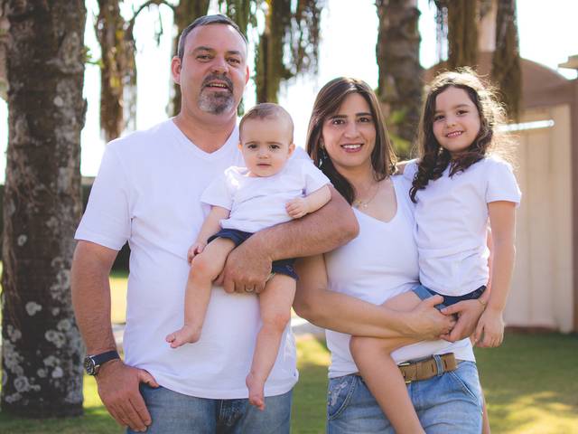 Família de Andreia Borba e Família