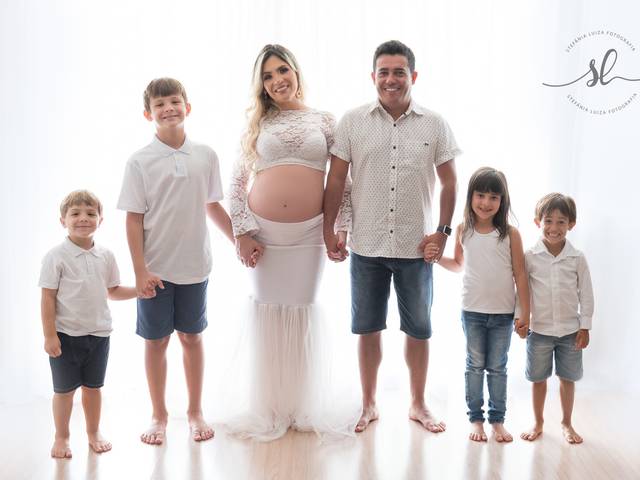 Gestantes de Aline a espera pelo Francisco