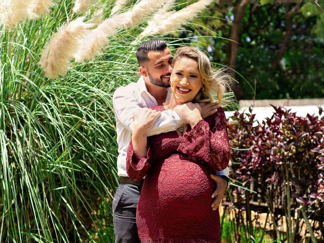 Ensaio Gestante de Isabel & Kenan a espera da Pietra