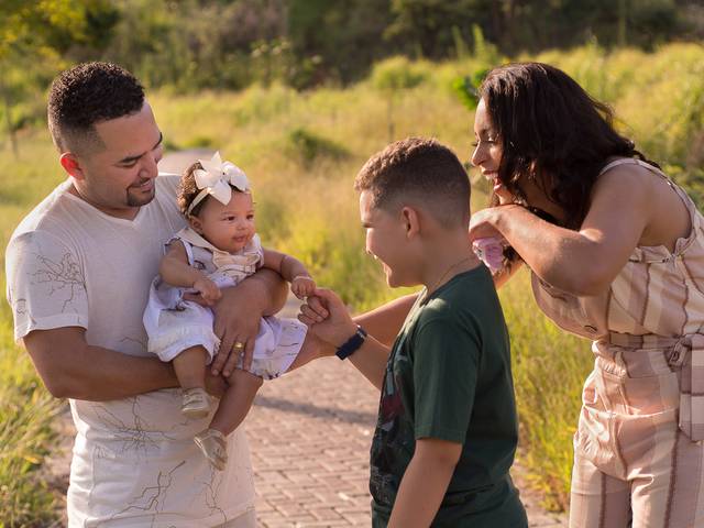 Ensaio Família de Kesia + Rodrigo = Micael & Hadassa