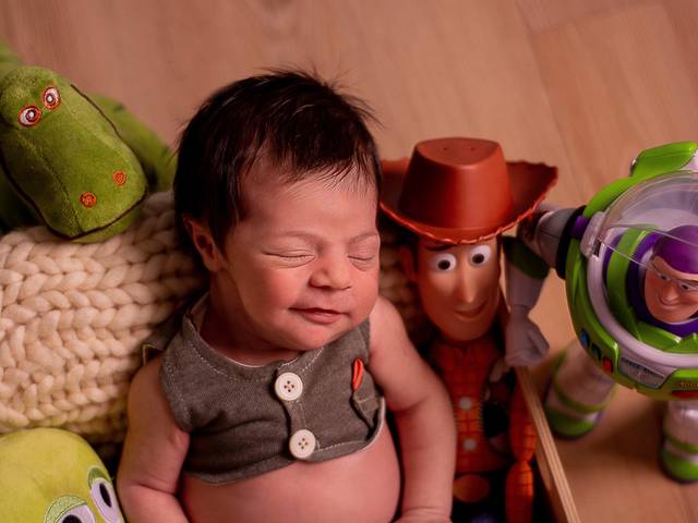 Ensaio Newborn de Noah 10 dias