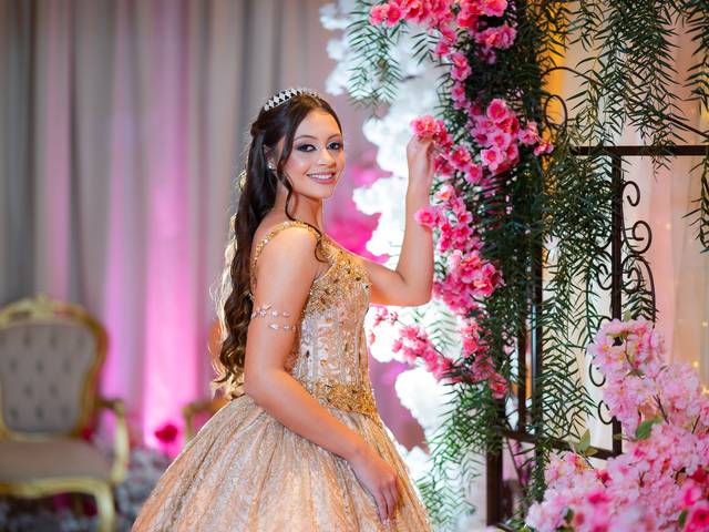 15 Anos Debutante de Festa de 15 Anos - Ensaio