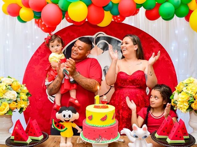 Festa Infantil de 1 aninho Mel