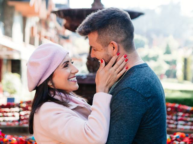 Casais e Casamentos  de Márcia e Thiago  | Ensaio fotográfico nos pontos turísticos de Gramado.