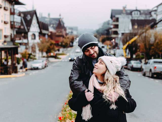 Casais e Casamentos  de Débora e Jhonny | Lua de Mel em Gramado.