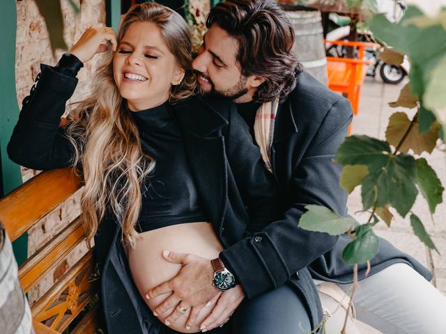 Ensaios fotográficos de Thais e Douglas  | Ensaio gestante em Gramado.