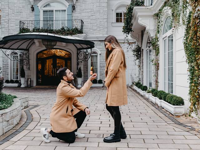 Pedido de Casamento em Gramado de Francine e Jardel  | Pedido de casamento no Colline de France