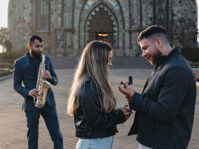 Pedido de Casamento em Gramado de Renata e Elvis| Emocionante Pedido de Casamento na Catedral de Pedra em Canela.