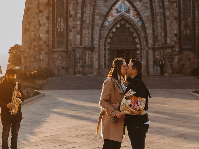 Pedido de Casamento em Canela de Pedido de Casamento na Catedral de Pedra em Canela | Barbara e Estácio 