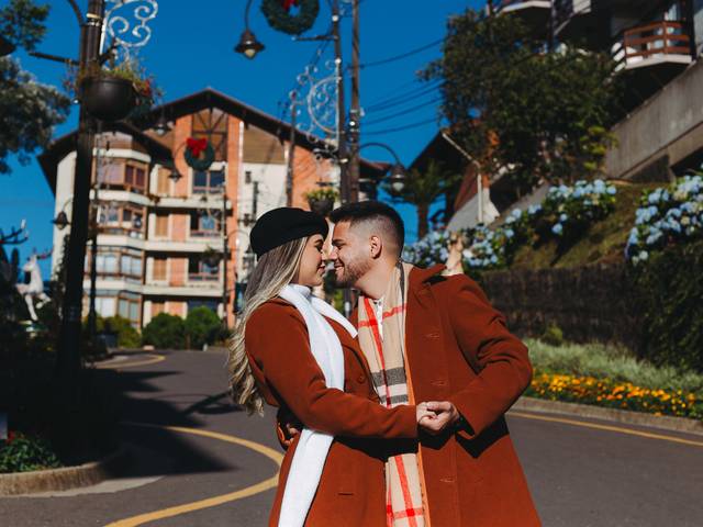 Casais e Casamentos  de Janaina e Gabriel Segatto | Ensaio fotográfico em Gramado.