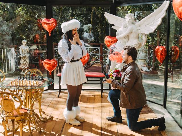 Pedido de Casamento em Gramado de Pedido de Casamento da Larissa e do Túlio | Hotel Le Boutique Gramado