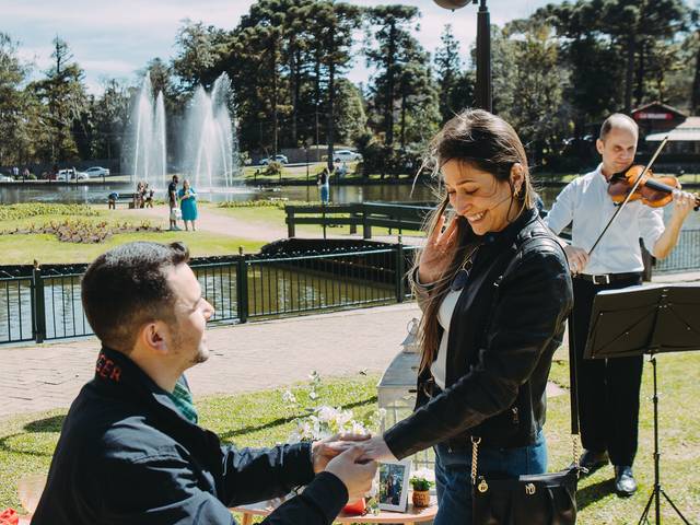 Pedido de Casamento em Gramado de Karoline e Matheus | Pedido de Casamento Surpresa no Lago Joaquina Rita Bier.