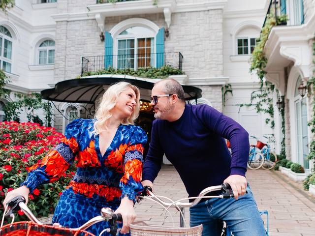 Casais e Casamentos  de Ensaio no Colline de France | Fabi e Willian