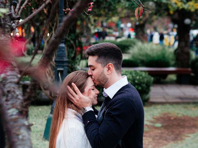 Casais e Casamentos  de Lara e Daniel | Ensaio fotográfico romântico em Gramado. 