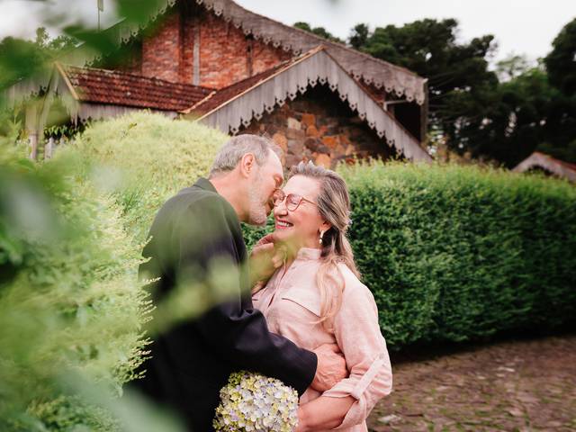 Casais e Casamentos  de 35 anos de casamento | Janice e Elton Zanella na Estalagem La Hacienda.